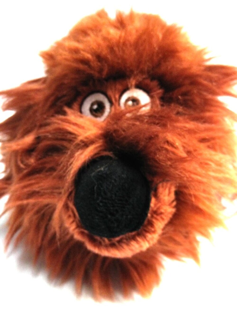 TY Beanie Baby Duke Dog The Secret Life of Pets 2016 Fluffy Brown 9" Long NEW